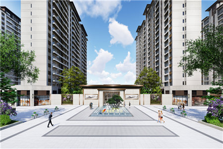 城东信华城智园2室2厅1卫86.8万96.48m2毛坯房出售